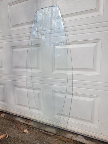 Glass table top oval rectangle - table,