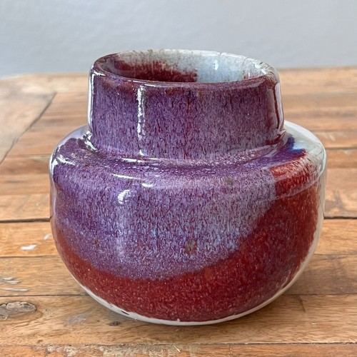 Art studio pottery pot - art,