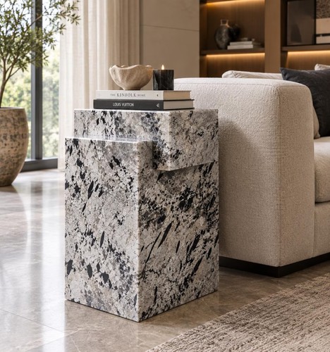 Panda white marble - panda, plinth