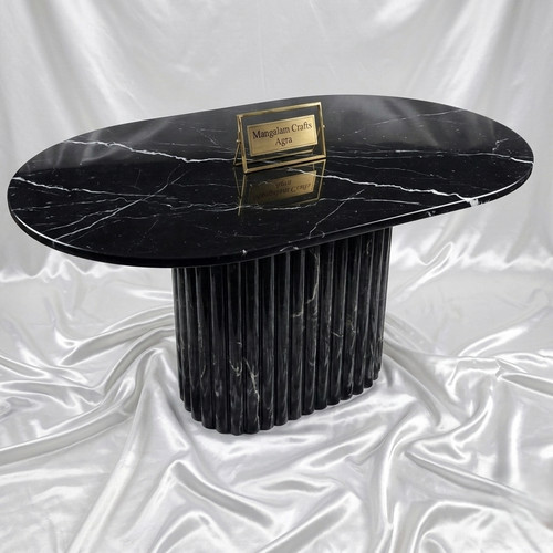 Nero marquina oval marble - marquina,