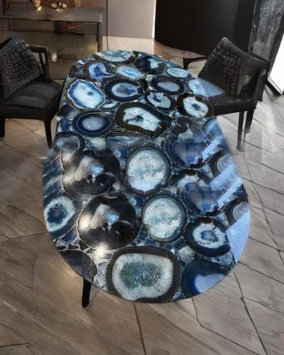 Blue agate coffee - 36",