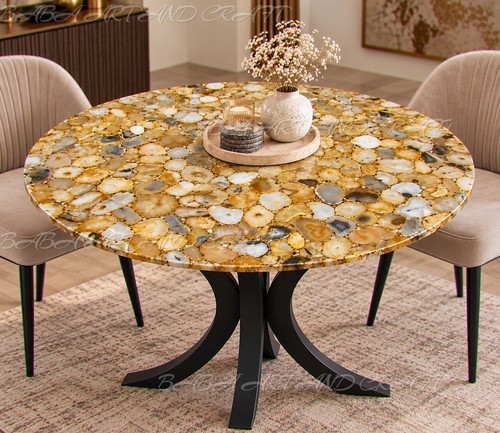 Handmade yellow agate - handmade,