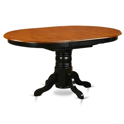 Oval dining table - table,, 18in